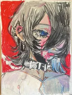 【匿名配送】　イラスト原画習作二点セット