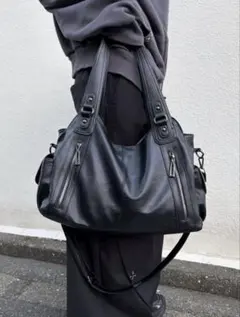 Y2k leather bag grunge punk LUVCODE xu