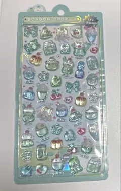 ボンボンドロップシール　クリームソーダ