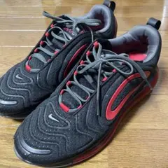 NIKE ナイキ AIR MAX720 メッシュブラック×レッド