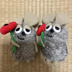 フレデリック　レオ•レオニコラボ　三原康司　ぬいぐるみ フレデリック レオ・レオニ コラボ ぬいぐるみキーホルダー