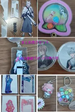 カラフルピーチ グッズ キーホルダー コースター 系6点セット まとめ売り