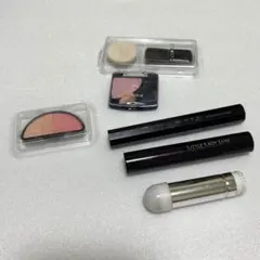 セット売り＊メイク用品6点＊口紅　チーク　アイシャドウ　ハイライト