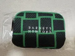BARNEYS NEWYORK ポーチ グリーン ブラックのサムネイル