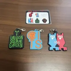 UNISON SQUARE GARDEN アクリルキーホルダー コンプセット UNISON SQUARE GARDEN アクリルキーホルダー ガチャ - メルカリ