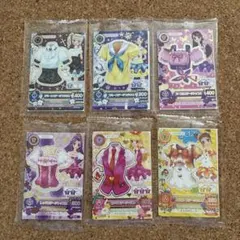 アイカツカード　セブンイレブン全6種