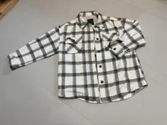studio clip チェック柄　フランネルシャツジャケット　フリーサイズ