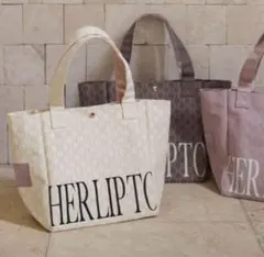 HLT DailyMonogramToteBag off white大阪　トート