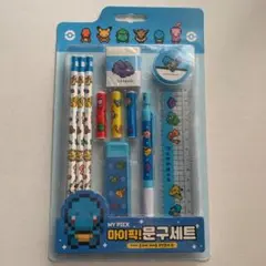 韓国限定 ドット絵 ポケモン 文具セット 文房具