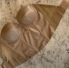 ショートビスチェ ロイヤルベージュC70 ブライダルブルーム