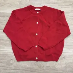 digreen カーディガン レッド