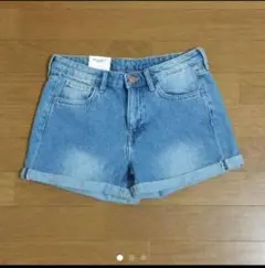 H&M デニム ショートパンツ 34 Sサイズ 新品 未使用 エイチアンドエム
