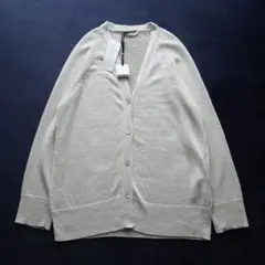 新品 'S Max Mara リネン ニットカーディガン ロング丈 Lサイズのサムネイル