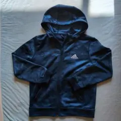 adidas クライマライト ダークブルー パーカー M