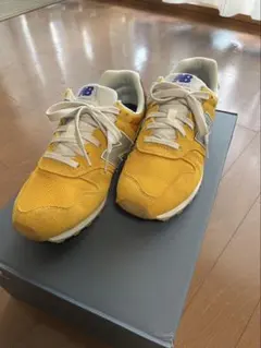 New Balance 373 イエロー スニーカー