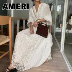 Ameri MEDI EMBROIDERY TULLE LACE DRESSのサムネイル