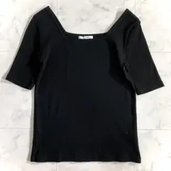 デミルクスビームス SLOANE別注 スクエアネック リブTシャツ 佐藤佳菜子のサムネイル