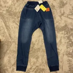 新品未使用★BREEZE★デニムニットジョガーパンツ★140