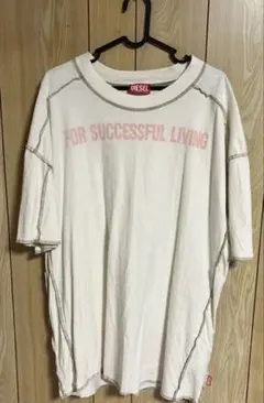 DIESEL オーバーサイズ Tシャツ ホワイト