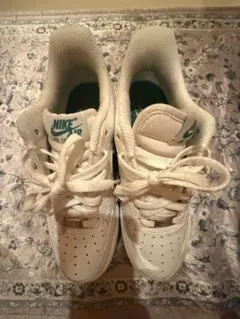 NIKE AIR FORCE 1 ホワイト グリーン