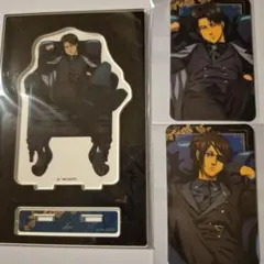 進撃の巨人 Dignified　アクリルスタンド　リヴァイ　特典カード