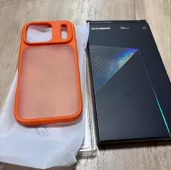 CASEKOO iPhone 17 Pro 用 ケース (オレンジ)