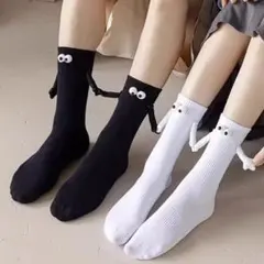 ★新品★レディース　仲良し手繋ぎソックス　1足
