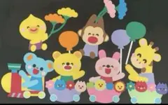 壁面飾り　卒園　入園　汽車