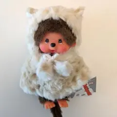 希少】Cat Poncho Monchhichi white 海外限定 - メルカリ