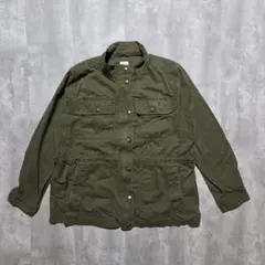 古着 GAP ミリタリージャケット オリーブグリーン Army XL