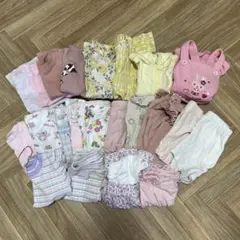 【最終価格】女の子　子供服　80cm まとめ売り　半袖　夏服　23点