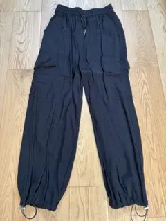 SUGAR SPOON ブラックカーゴパンツ