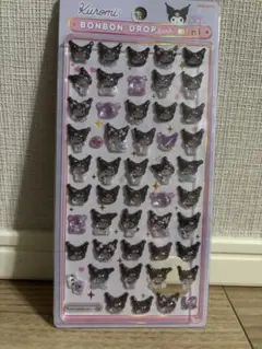 【正規品】ボンボンドロップシールミニ　クロミ