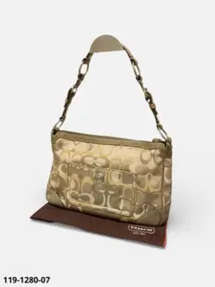 【良品】COACH コーチ　ワンショルダー　肩掛け　ショルダー　レザー