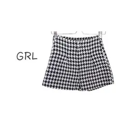 【GRL】千鳥柄 ハウンドトゥース ショートパンツ 新品