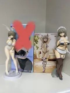 宇崎ちゃんは遊びたい！ω フィギュア　宇崎月3点