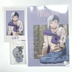 Dr.STONE ミクガ あさぎりゲン チャーム 特典 カード ブロマイド