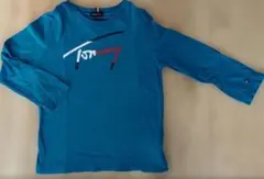【本日限定】トミーヒルフィガーロンT　ブルー　110センチ