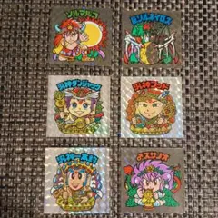 ビックリマンシール６枚セット キラまとめ売り 悪魔vs天使