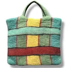 90s MADE IN NEPAL VINTAGE OLD WOOL BAGのサムネイル