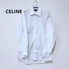 CELINE セリーヌ トリオンフロゴ ブルー ピンストライプワイシャツのサムネイル