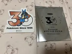 ポケモン 韓国 限定 30周年 ステッカー ルカリオ - メルカリ