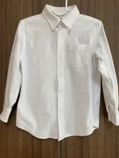 UNIQLO ホワイト 長袖シャツ 110