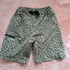 XLARGE KIDS ハーフパンツ レオパード柄