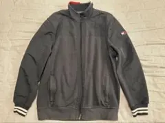 TOMMY HILFIGER ジップアップジャケット　黒 XL