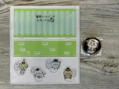 ちいかわ 福岡ソフトバンクホークス アクリルスタンド 特典 缶バッジ シーサー