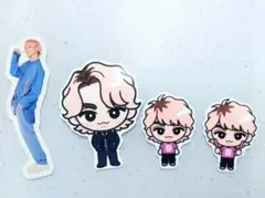 SnowMan ブラザービート すのチル ステッカー フレークシール 佐久間大介