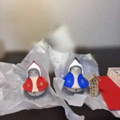 手づくり 春来人形 2体セット 郷土玩具 置物