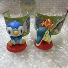 チョコエッグ　ポケモン　ポッチャマ　ヒノアラシ　旅立ちの3匹