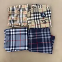 m*.様 バーバリーハンカチ　まとめ売り美品